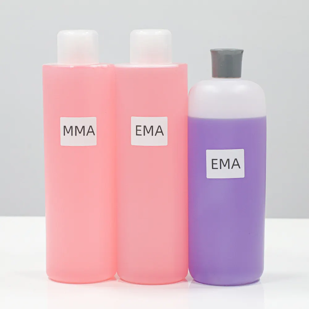 OEM Eigenmarke schnell trocknend Eigenmarke 1000 ml professionelle EMA/MMA Monomer-Acryl-Nagelflüssigkeit für Acryl-Pulversystem