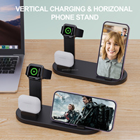 Chargeur sans fil 15W 3-en-1 multifonction pliable à charge rapide – Produits sans fil tendance 2025 pour iPhone