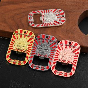 Nouveau Magnétique de Réfrigérateur en Métal Émaillé Moulé sous Pression Été 2025, Personnalisé 3D en Laiton Or et Argent 2-en-1 avec Décapsuleur - Product Image 6