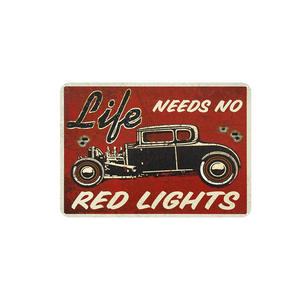 Plaque Métallique Personnalisée Vintage pour Garage, Affiche Décorative, Plaque Métallique Rétro, Plaque Métallique Classique, Moto, Voiture - Product Image 1