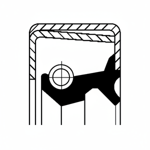 Adatto per guarnizione olio motore IVECO 12011414B - Product Image 1