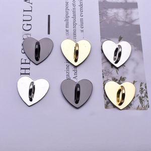 Custom Alloy Heart Finger Ring <strong>Stick</strong> on Tumbler Charm Hook for <strong>Stanley</strong> Cup Accessories - Product Image 1