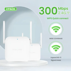 Pix-Link ตัวขยายสัญญาณไวไฟรุ่น <span class=keywords><strong>Mi</strong></span> WR35 300เมตรตัวขยายสัญญาณอินเทอร์เน็ตไร้สาย - Product Image 2