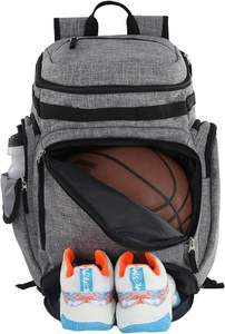 Sac à dos de sport de grande capacité imperméable en gros, sac à dos de basket-ball personnalisé, échantillon gratuit de football, basket-ball - Product Image 5