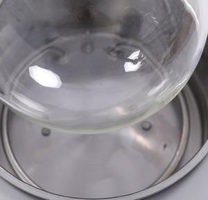 Évaporateur rotatif manuel 5L petit équipement de distillateur d'alcool de laboratoire moteur de pompe électrique processus de Distillation sous vide numérique - Product Image 3