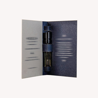 Paquet de papier de test de parfum de marque privée personnalisée boîte d'emballage d'échantillon de parfum en gros avec conception gratuite