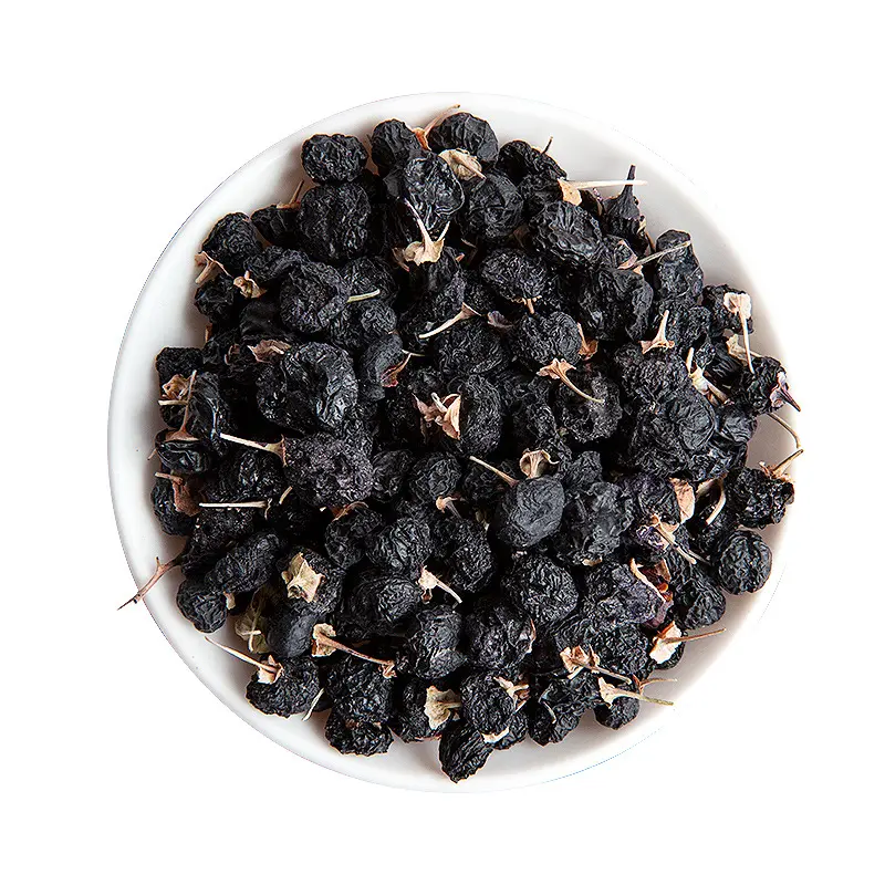 Venta al por mayor de bayas negras secas de Goji bayas de wolfberries chinos para té frutos secos orgánicos