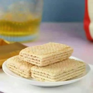 Biscuits gaufrettes <span class=keywords><strong>au</strong></span> <span class=keywords><strong>sucre</strong></span> saveur fromage sucré, conditionnés en boîte avec processus de roulage, 128g - Product Image 3