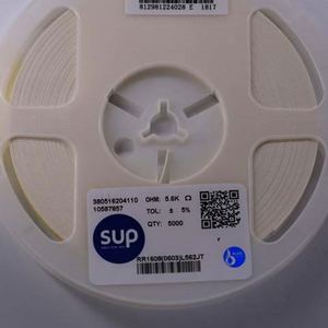 Whole -Sale RR1608 0603L562JT 0603 1608 Resistors Chip Resistors SMD Resistors 5.6Kohm 5% 1/10W Thick Film Resistor - Product Image 1