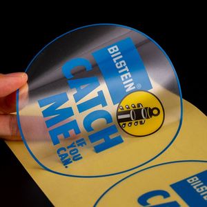 Custom Logo Waterproof Silver Food Round Product Sticker Sheet Print Design Brand Adhesive Vinyl Glossy Packaging Label Stickers - Product Image 5