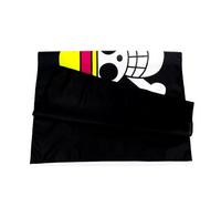 Bandera impresa personalizada de 3x5 pies, bandera tejida de poliéster, 90x150CM, mono de una pieza D. Bandera de calavera Luffy