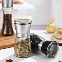 Moulin à Poivre Manuel en Acier Inoxydable pour Cuisine, Broyeur d'Épices pour Sel Marin, Poivre Noir, Assaisonnement BBQ – Vente en Gros Direct Usine