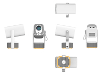 Mini Proyector Transjee A55 Pro Android 11 Smart TV, 400 ANSI 1080P LED, Proyector Portátil de Cine en Casa para Negocios y Educación
