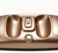 Fabrication de prototypes sur mesure à cycle de production rapide et tolérances précises, usinage CNC 5 axes de modèles manuels pour coques d'appareils de beauté