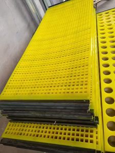 उच्च पहनने के प्रतिरोध पॉलीयूरेथेन स्क्रीन शेकर सीव फ्लिप प्रवाह पहनते हैं प्रतिरोधी नई कंपन स्क्रीनिंग - Product Image 1