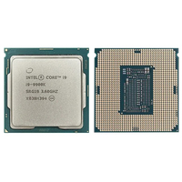 Processeur CPU I9 9900K 3,6 GHz Huit cœurs 65 W 9e génération Processeur LGA1151 Ordinateur PC