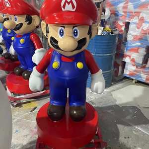  Estatua de Fibra de Vidrio de Tamaño Real, Escultura de <span class=keywords><strong>Mario</strong></span> <span class=keywords><strong>y</strong></span> <span class=keywords><strong>Luigi</strong></span> para Decoración Comercial - Product Image 6
