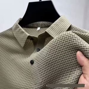 T-shirt formel pour hommes et garçons I-0447, été, impression numérique personnalisée, logo, coton mélangé uni, coupe classique, tissu tissé 300 grammes - Product Image 3