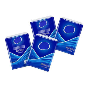 منديل من لب الخشب البكر بتصميم فائق النعومة ، منديل علامات تجارية مخصصة 3 طبقات ، ورق مناديل جيب للاستخدام في السفر - Product Image 1