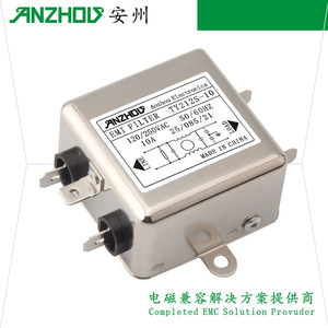 Anzhou Emi Filter Ty212s 10a Module de filtre de ligne électrique monophasé pour la compatibilité électromagnétique - Product Image 1