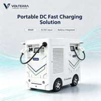 Robot de recharge autonome pour véhicules électriques Max Power 80kW L4, pistolet de recharge multi-standards, station de recharge pour flotte commerciale, homologué CE, adapté aux SUV et berlines
