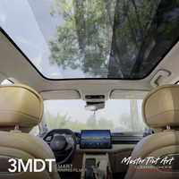 Film intelligent pour toit ouvrant Astrace MT35 3MDT pour AITO M5, teinte auto-atténuable, blocage UV IR, fournisseur OEM
