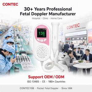 CONTEC10B <span class=keywords><strong>Doppler</strong></span> fœtal vasculaire portable LCD <span class=keywords><strong>de</strong></span> <span class=keywords><strong>poche</strong></span> pour la maison - Product Image 1