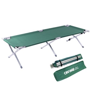 Cama de Campaña Plegable de Aluminio para 1 Persona, Modelo OW-193, para Acampar al Aire Libre - Product Image 1