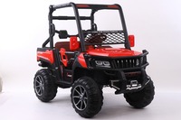 Lectric-coche eléctrico de cuatro ruedas para niños, vehículo de juguete para sentarse, 24V