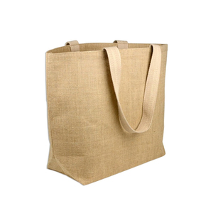 Bolsa de Yute Cool Carry con Compartimento Térmico para Transporte de Comestibles, Mantiene los Productos Frescos Sin Plástico, del Mercado a Casa - Product Image 1