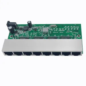 Wholesale Custom Unmanaged 4 5 6 8 16 24 Port 100M Gigabyte Poe Ethernet Switch Pcb Board