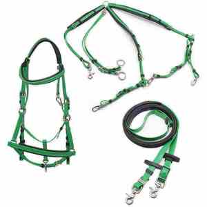 Bridon d'endurance en cuir de haute qualité, confortable, réglable, parfait pour l'équitation longue distance et l'équitation - Product Image 1