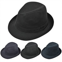 Nouveau style 2017 – Chapeau d'hiver tendance pour sports de plein air, chapeau Fedora en coton pour hommes d'âge moyen et seniors – Vente en gros