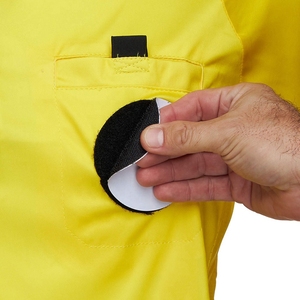 Camiseta de árbitro de fútbol con cremallera personalizada, camiseta de árbitro de fútbol para hombre, uniforme de manga corta - Product Image 5