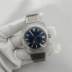 Best Sell High Quality 36MM Square Stainless Steel <b>Case</b> Mechanical <b>Watch</b> Sapphire Glass Suitable for NH35 Automatic Movement - Product Image 3