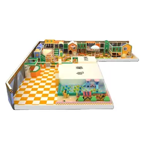 Precio de fábrica barato Equipo de entretenimiento para niños Toboganes para niños Centro de juego para niños Equipo de patio interior