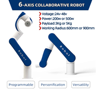 Brazo robótico colaborativo Industrial Ai Carga y descarga inteligente Manos libres Fácil de programar Brazo robótico colaborativo