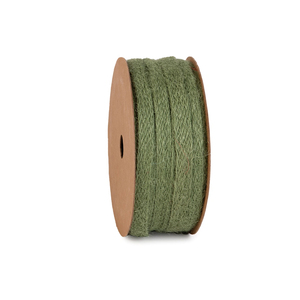 Medium Weight Woven Jute Webbing Ribbon 100 Percent Natural Fiber Striped <b>Fabric</b> <b>Tape</b> For Sustainable Packaging Craft Projects - Product Image 1
