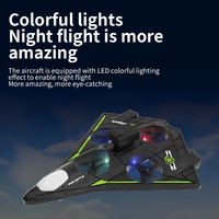 Drone de combat RC en mousse 2,4 GHz avec caméra 1080P, télécommande 4 canaux, prêt à l'emploi en intérieur pour adultes et enfants, facile à piloter, chargeur inclus