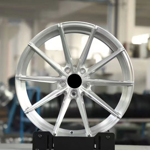 Mâm xe hợp kim đúc tùy chỉnh màu bạc xước 5x112 5x120 dành cho xe con, phù hợp với BMW E60 F30 F35 F10 E90 Ferrari Tesla - Product Image 2