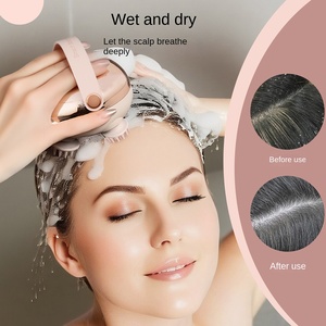 Alat perawatan kulit kepala akupuntur cahaya merah portabel instrumen pemijat kepala untuk dekompresi Meridian - Product Image 2