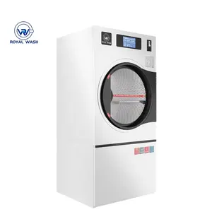 Laundromat için 16kg/22kg/27kg para/OPL işletilen tek çamaşır kurutma makinesi makine