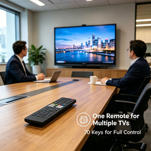 <span class=keywords><strong>Telecomando</strong></span> Universale <span class=keywords><strong>per</strong></span> TV <span class=keywords><strong>per</strong></span> il Mercato Giapponese, Compatibile con Sony, <span class=keywords><strong>Panasonic</strong></span>, Sharp, Toshiba, Mitsubishi, 70 Tasti, Sostitutivo <span class=keywords><strong>per</strong></span> Smart TV e IPTV - Product Image 3