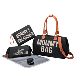 Organizador de Pañales de Tela de Gran Capacidad OEM, Bolsa de Pañales para Mamá - Product Image 1