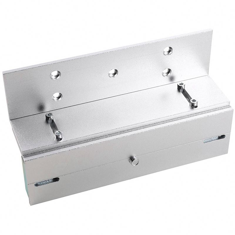 Кронштейн ZL для магнитного замка 180 кг, 350 фунтов, EM Lock, Z-образный кронштейн и L-образный кронштейн для узких дверных EM-замков, установка, контроль доступа