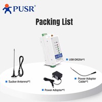 Convertisseur PUSR DIN Rail Série RS485 vers LoRaWAN, Utilitaire de Configuration de Nœud Terminal LoRaWAN, Données Stables et Fiables USR-DR206/DR216