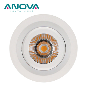 Anova Lighting haute qualité 8 watts aluminium encastré réglable anti-éblouissement cob led downlight - Product Image 5
