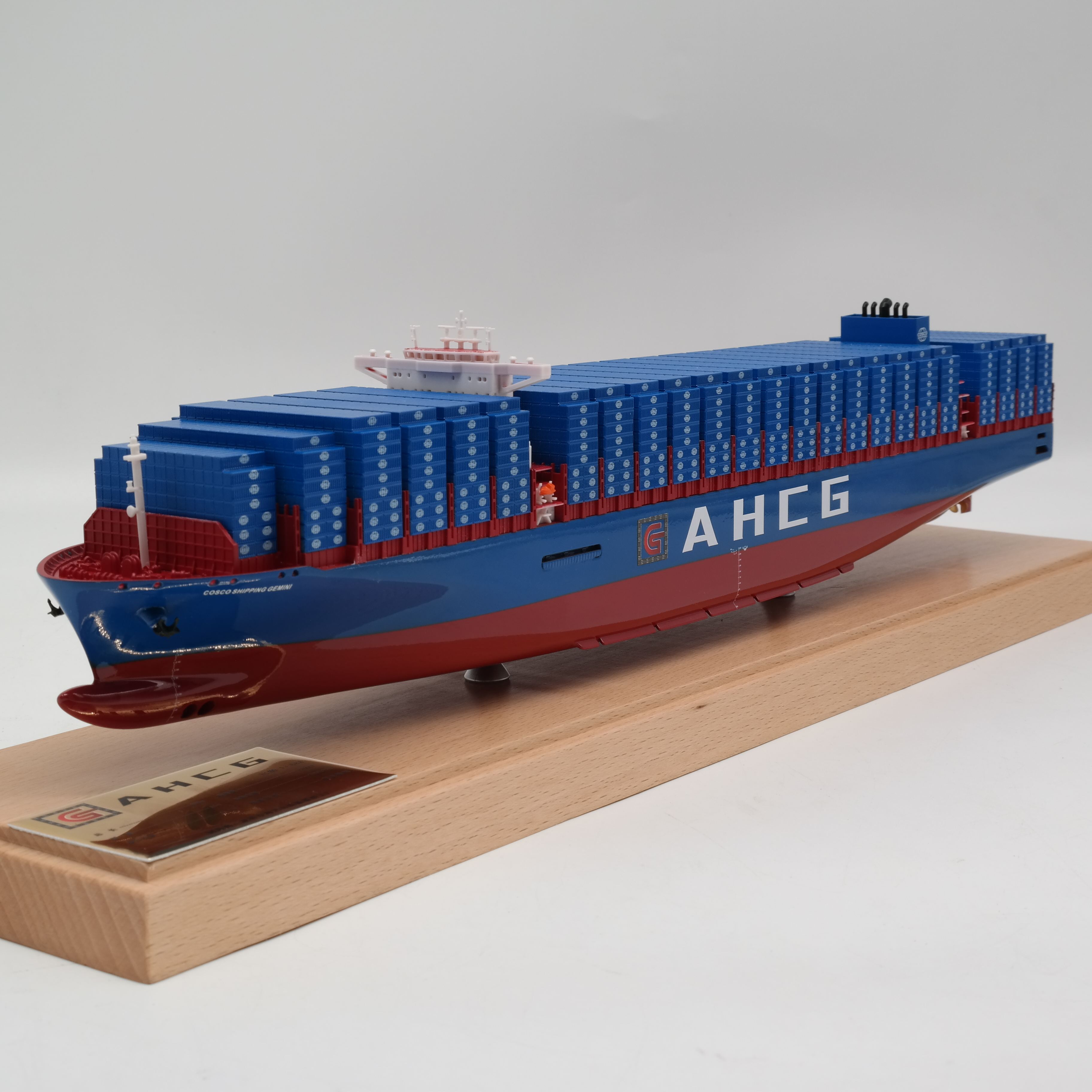 45cm AHCG modelo de buque portacontenedores