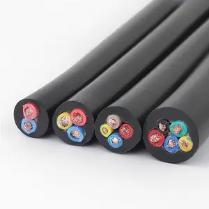 H05rn-f H07rn-f flexible rubber sheathed 2 core 3 core 4 core rubber power cables