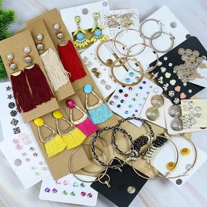 Fashion Jewelry <b>Sets</b> Necklace Earrings Bracelet Mix Alloy Imitation <b>Pearl</b> Tassel Unisex Wholesale - Product Image 3